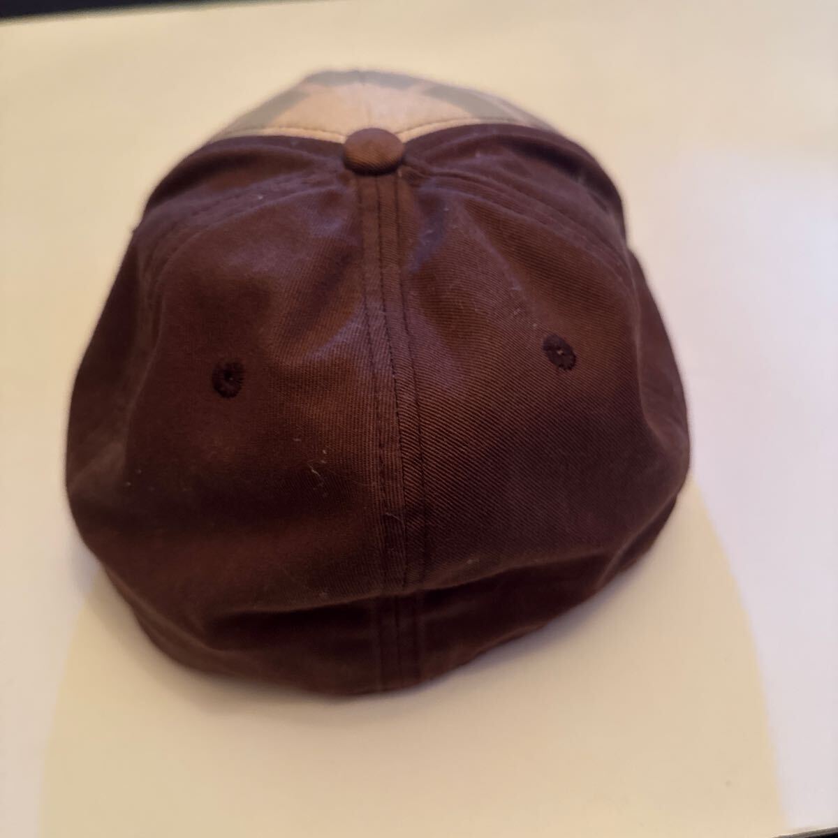 Dickies ディッキーズ キャップ 帽子 L サイズ 茶 当時物_画像3