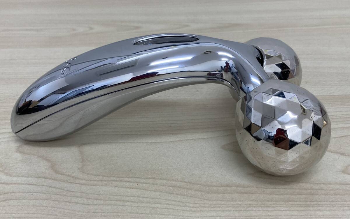 【1円スタート!!】Refa CARAT リファ カラット 美顔器 美容器具 ローラー フェイスケア スキンケア 美容 エステ シルバー系 現状品 R _画像3