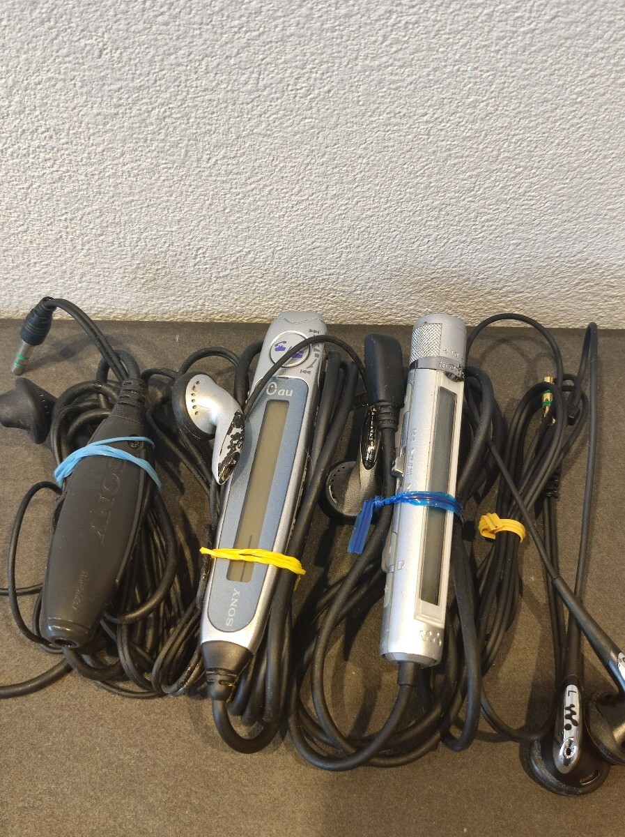 上質 SONY MD リモコン イヤホン まとめ RM-MC35ELK 現状渡し 部品取り向け 送料無料_画像1