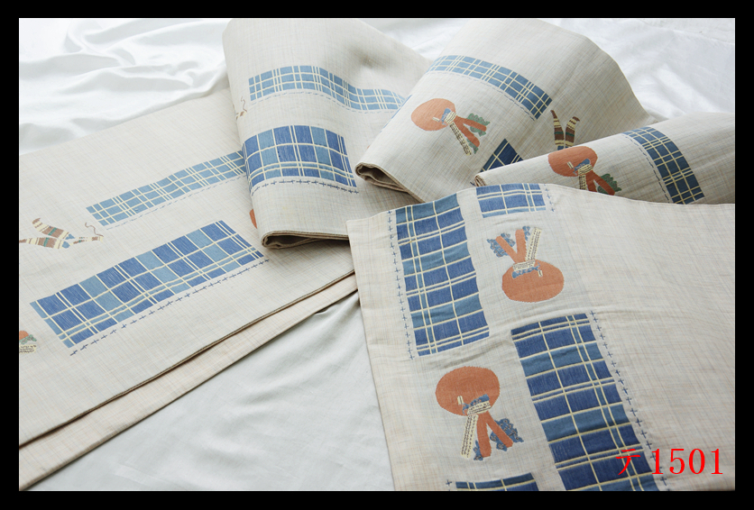 蔵【テ1501】厳選美品　野菜紋　絹鼠色地　気品豊かに　正絹六通高級美術袋帯　◇検◇簪着物名古屋帯和装小物帯締め_画像4