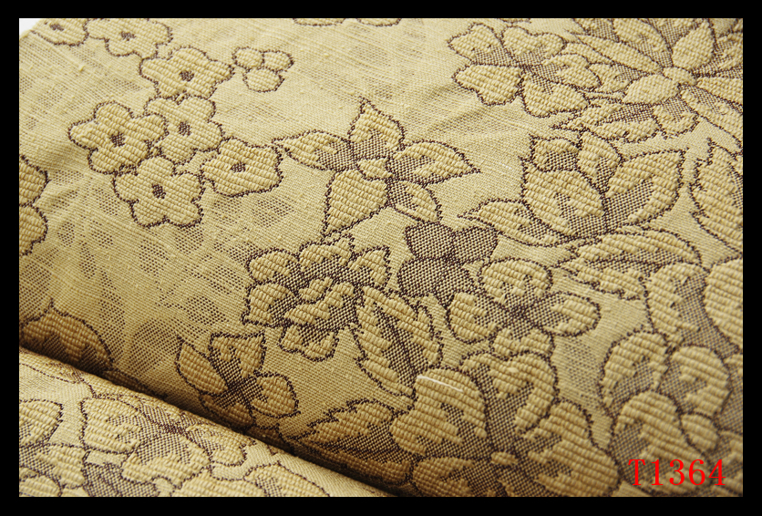 蔵【T1364】厳選逸品　紬　木蘭色地　気品豊かに　正絹高級美術名古屋帯　◇検◇簪着物袋帯和装小物帯締め_画像7