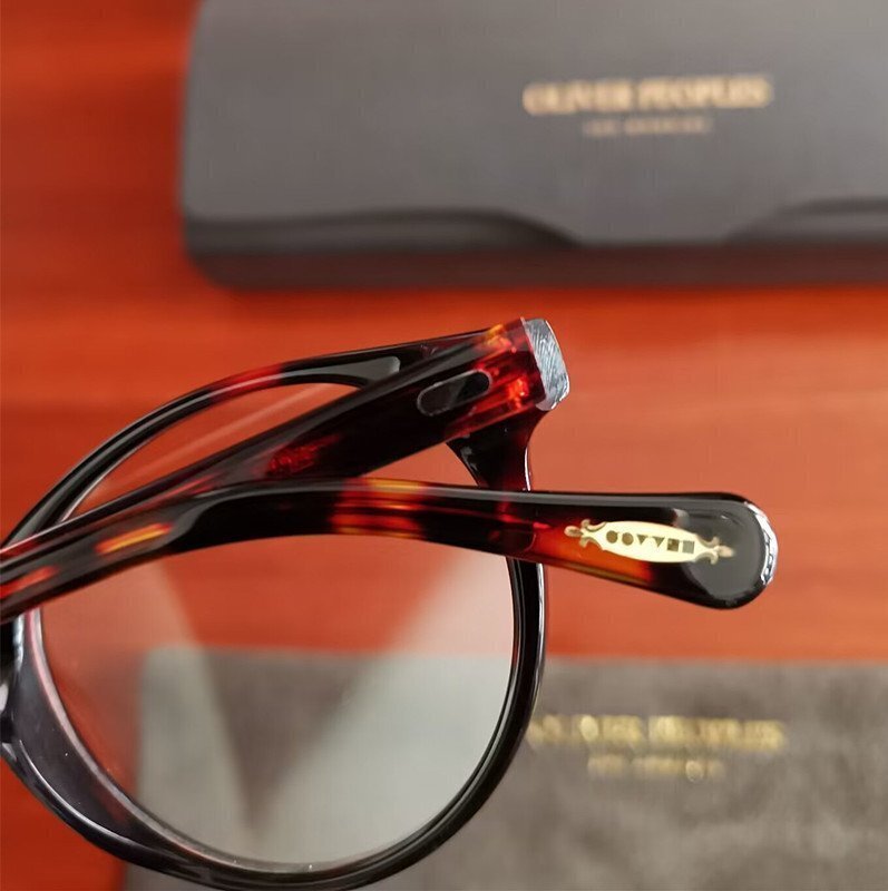最高級*イタリア製★「OLIVER PEOPLES/オリバーピープルズ」伝説の大人気作・OV5186・ボストン・メガネフレーム/鼈甲/眼鏡_画像4