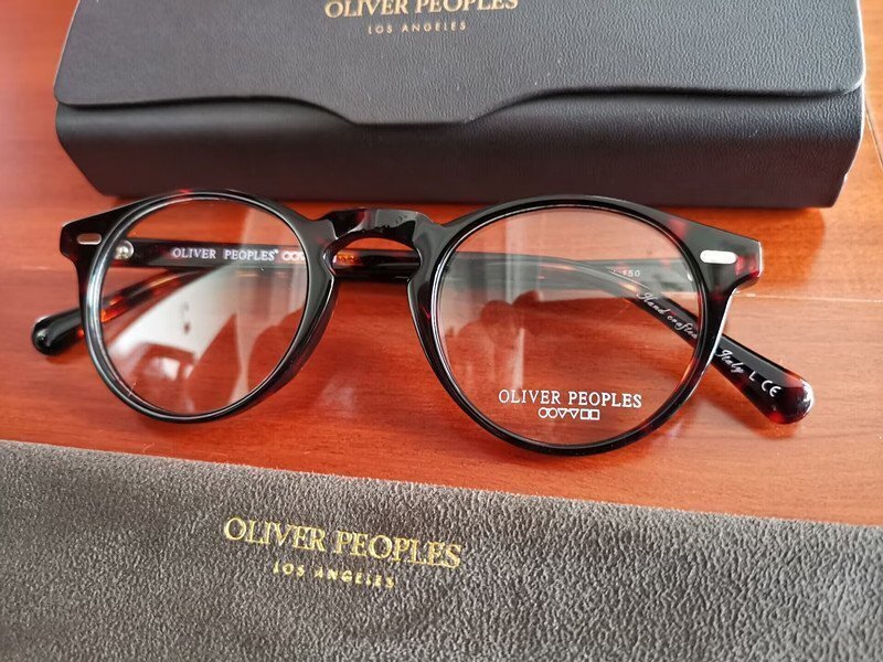最高級*イタリア製★「OLIVER PEOPLES/オリバーピープルズ」伝説の大人気作・OV5186・ボストン・メガネフレーム/鼈甲/眼鏡_画像8