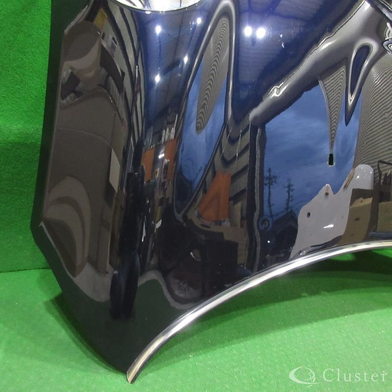 MINI/ミニ クーパー F55/F56 純正 ボンネット/フードパネル ダクト無し 41008499868 パール紺系_画像6