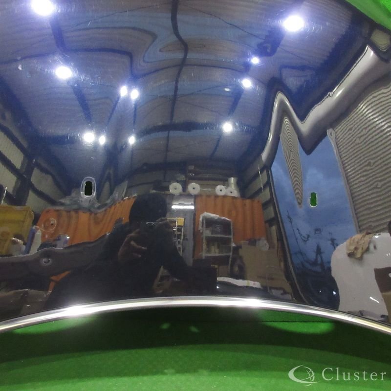 MINI/ミニ クーパー F55/F56 純正 ボンネット/フードパネル ダクト無し 41008499868 パール紺系_画像8