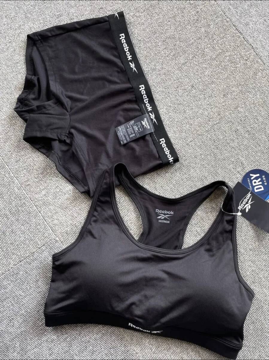 《Reebok》スポーツブラ ショーツ セット　Lサイズ［550RR］_画像1