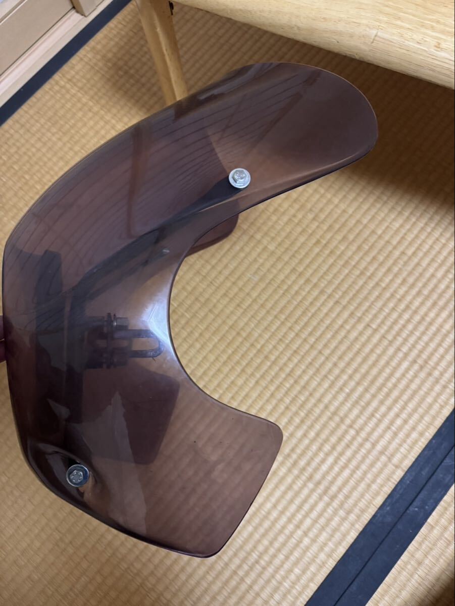 マニア必見【当時物】FUTURA 透明カウル Z1 Z2 gt380 gt750 gs400 z400fx cb750four cb400four 250ss 350 kh_画像2