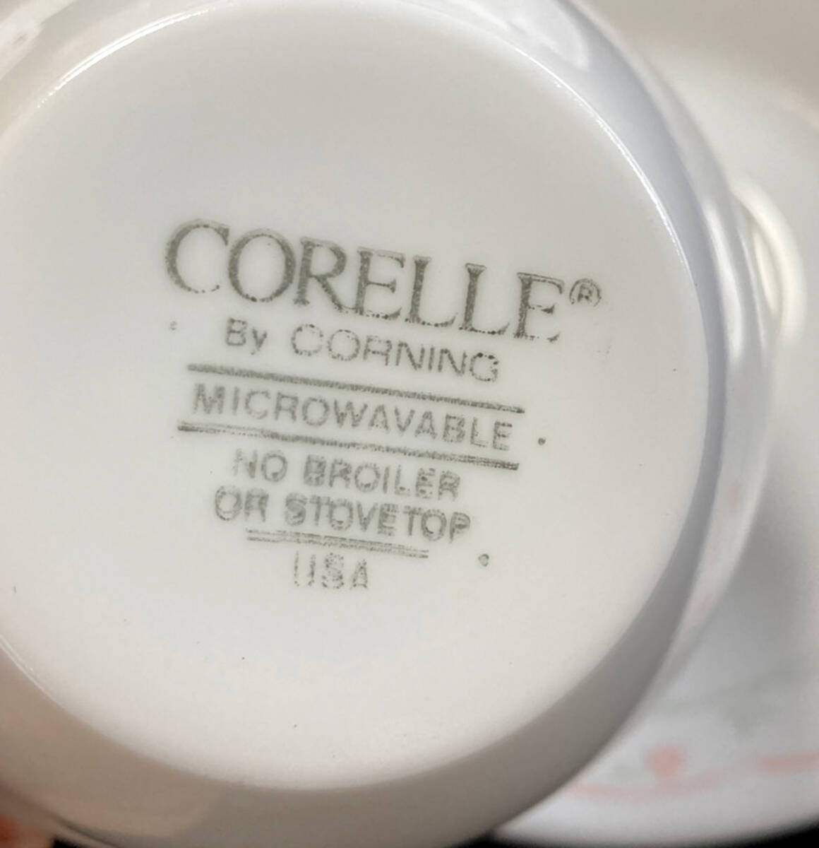 CORELLE コレール カップ＆ソーサー 5客セット 白 ホワイト_画像4