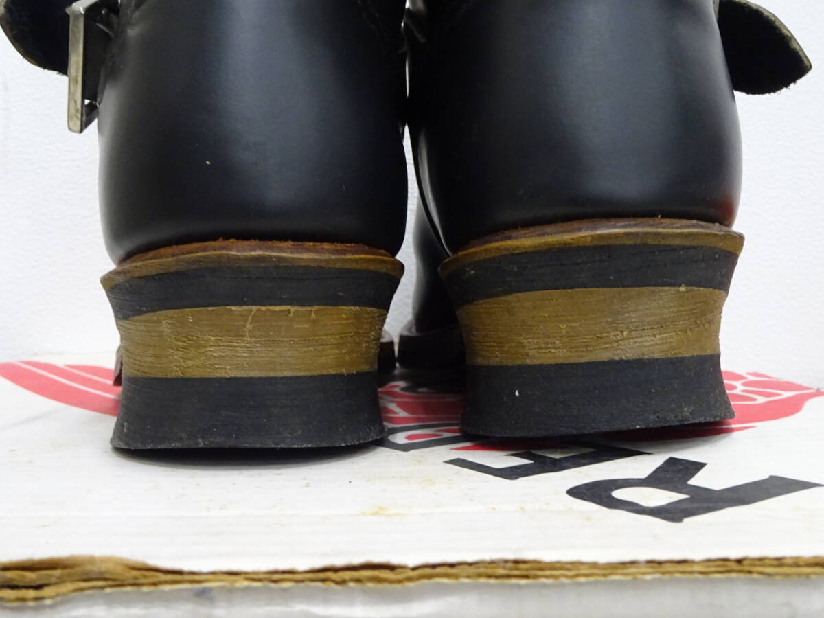 RED WING レッドウィング エンジニアブーツ 2268 サイズ8 D 26.0cｍ PT99 ブラック_画像6