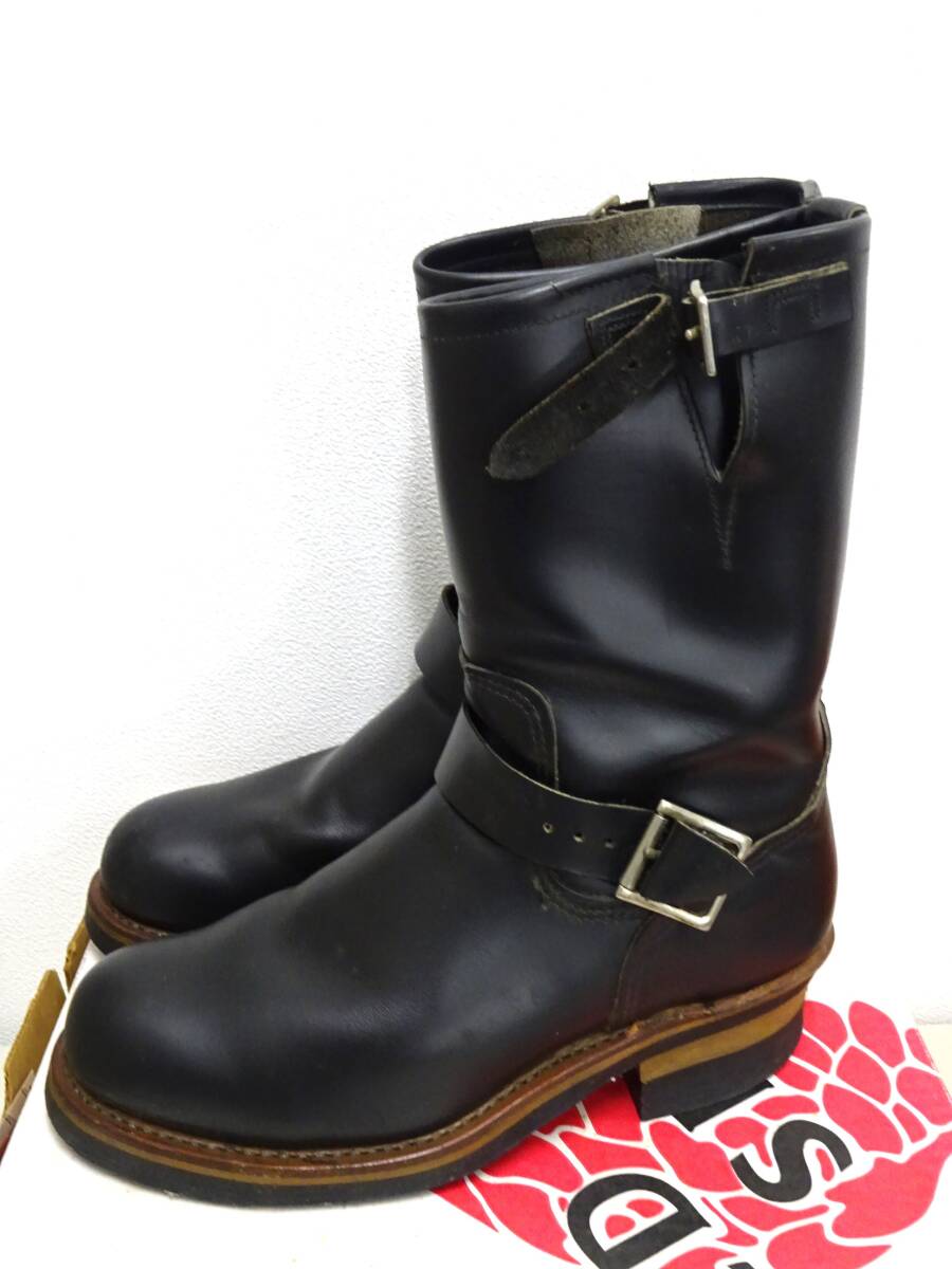 RED WING レッドウィング エンジニアブーツ 2268 サイズ8 D 26.0cｍ PT99 ブラック_画像4