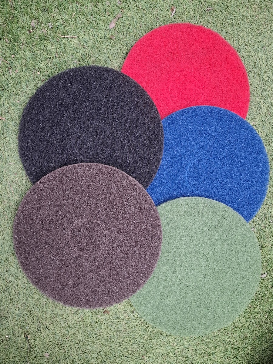 ポリッシャー用パットセット 12inc 色々 清掃_画像1