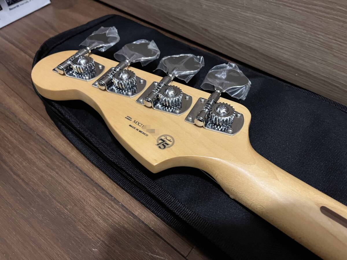綺麗!! Fender Mexico 75th Anniversary Precision Bass プレシジョンベース プレべ　ベース フェンダー_画像7