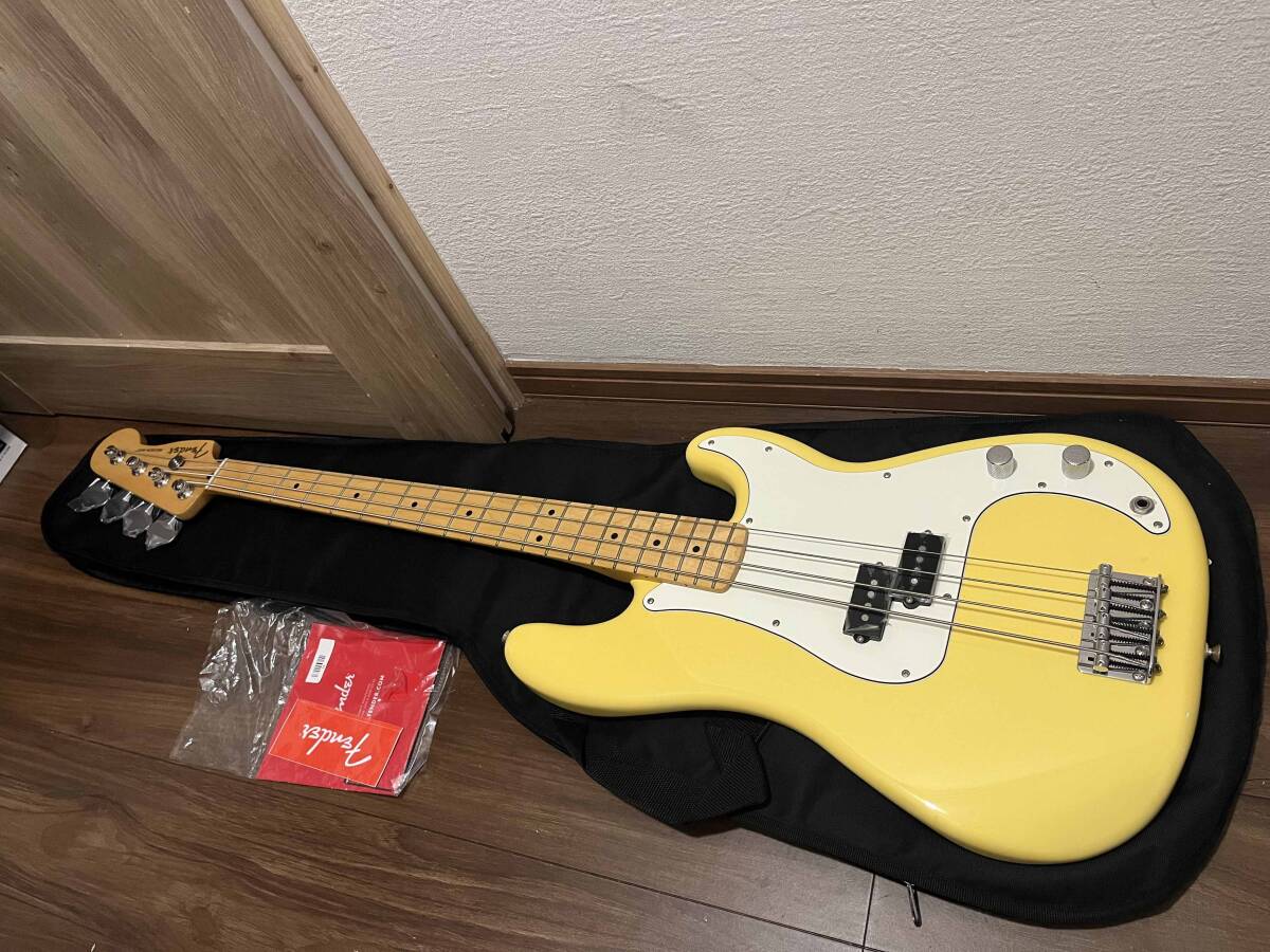 綺麗!! Fender Mexico 75th Anniversary Precision Bass プレシジョンベース プレべ　ベース フェンダー_画像1