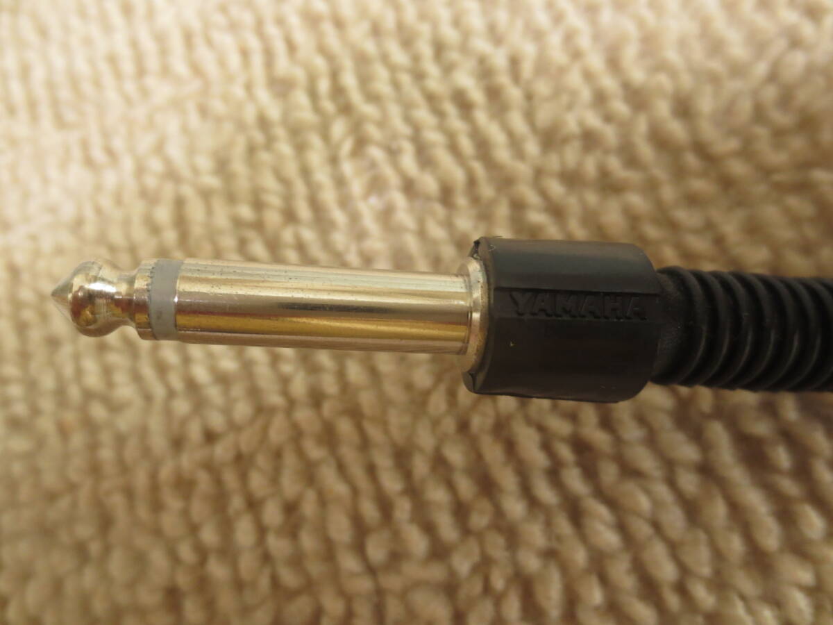 1 иен старт! YAMAHA| Yamaha принадлежности? защита кабель 3m б/у товары повседневного пользования EIA модель группа штекер есть SG SF SA SF SC 1980 годы 