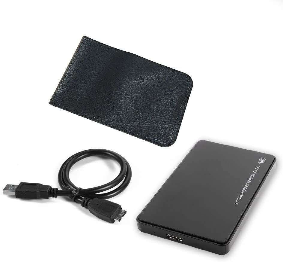 外付けハードディスク 80GB ポータブルHDD USB3.0 ケース ブラック 外付けHDD TV PS5 PS4S 録画 バックアップ_画像7