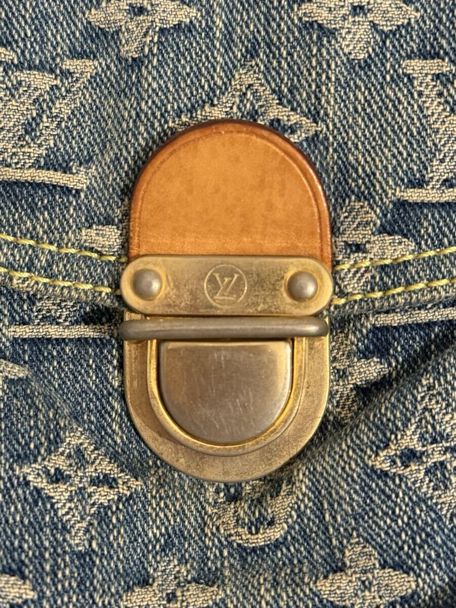 【正規品】ルイヴィトン モノグラムデニム ミニプリーティ VI1005 ショルダーバッグ_画像2