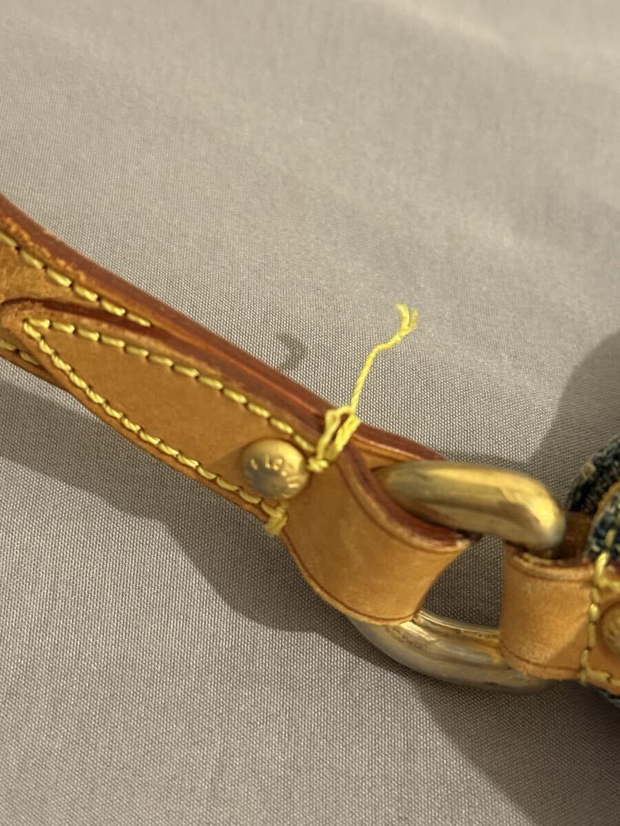 【正規品】ルイヴィトン モノグラムデニム ミニプリーティ VI1005 ショルダーバッグ_画像4