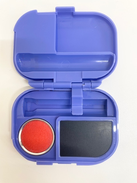 警察グッズ ポリスメイト 未使用品 箱入り 指紋押捺用 タイプ 2N◆3680_画像3