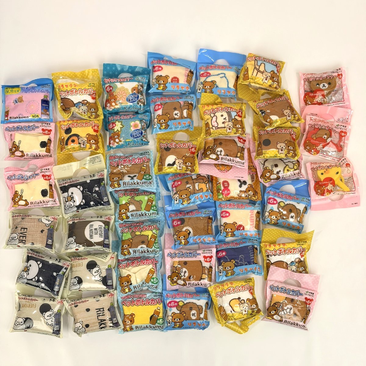 未使用◆リラックマ グッズ まとめて タオル ペンケース ランチBOX ペットボトルカバー ガラス皿 など◆F0966_画像10