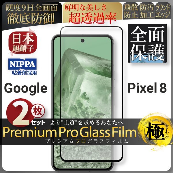 g-gru пиксел 8 все защита усиленный тонировка стёкол пленкой Google Pixel 8 супер выгода 2 комплект asahi стекло автоматика поглощение 99% проникновение защитная плёнка жидкокристаллический защитная плёнка 