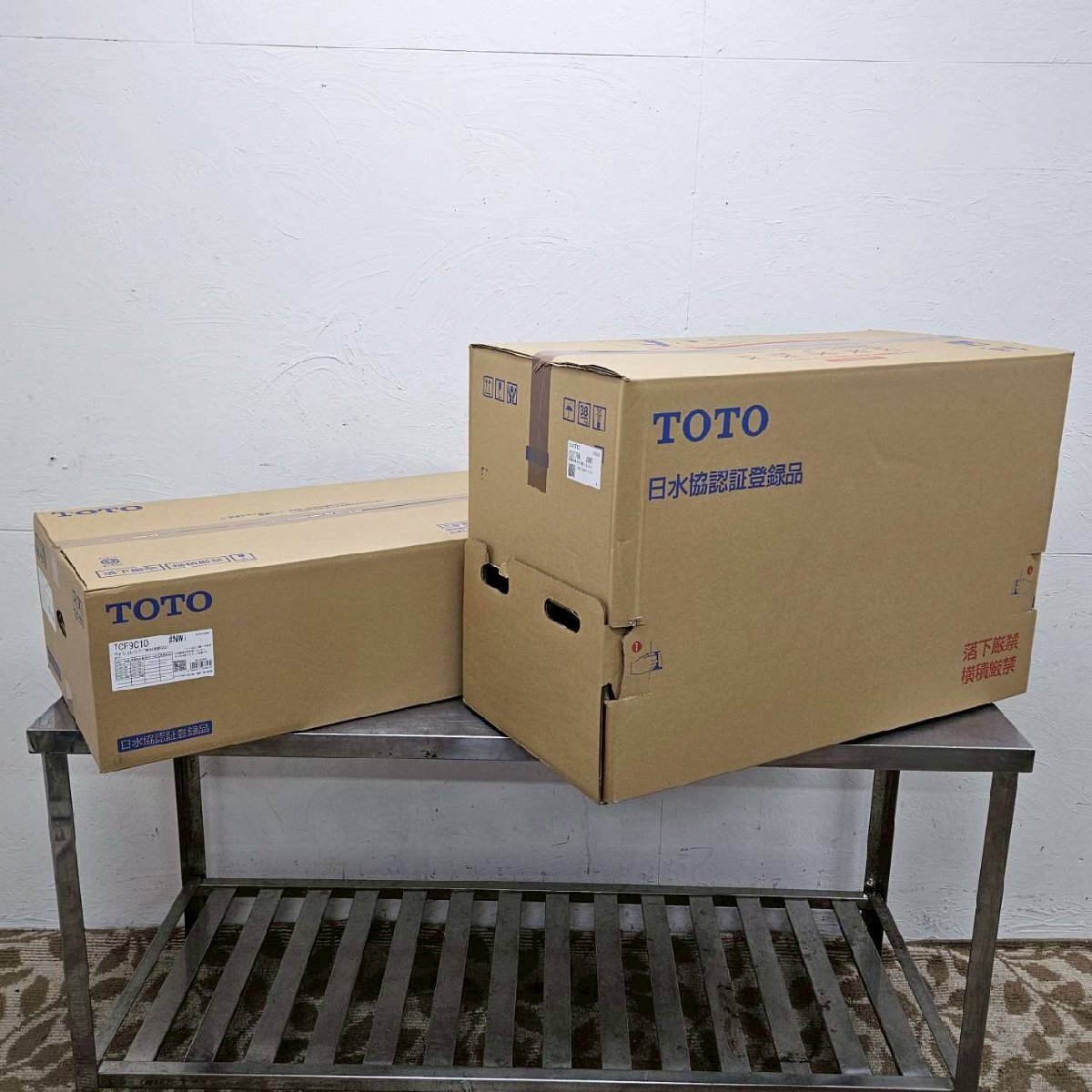 TOTO トイレ CES9C10M ( TCF9C10 CS877BM ) #NW1 GGA1 ウォシュレット一体型便器 GGA タンク式 リモデル対応 ホワイト /D2740_画像2