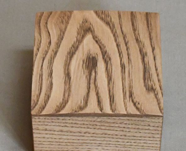 栗材の駒箱　四隅落し　新品　化粧箱付き_画像6