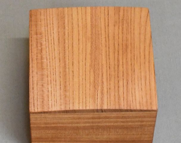 欅柾杢の駒箱　四隅落し　新品　化粧箱付き。_画像6