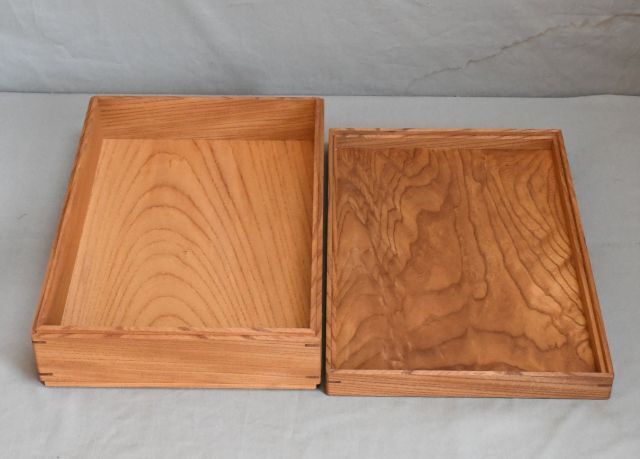 欅の文庫。Ａ４サイズの収納。新品_画像8