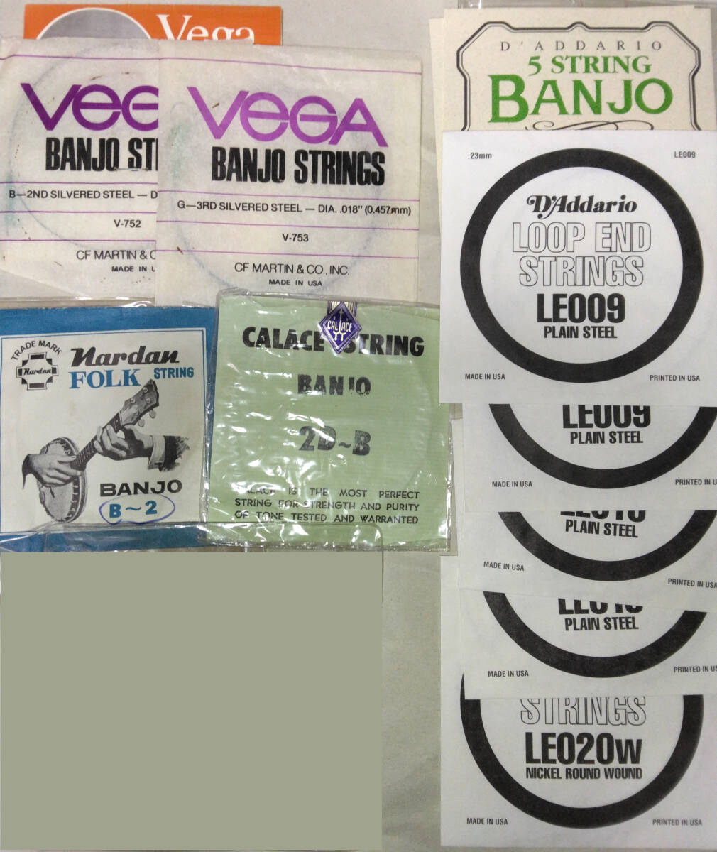  банджо. струна D'Addario Mardan Vega CALACE все 9шт.