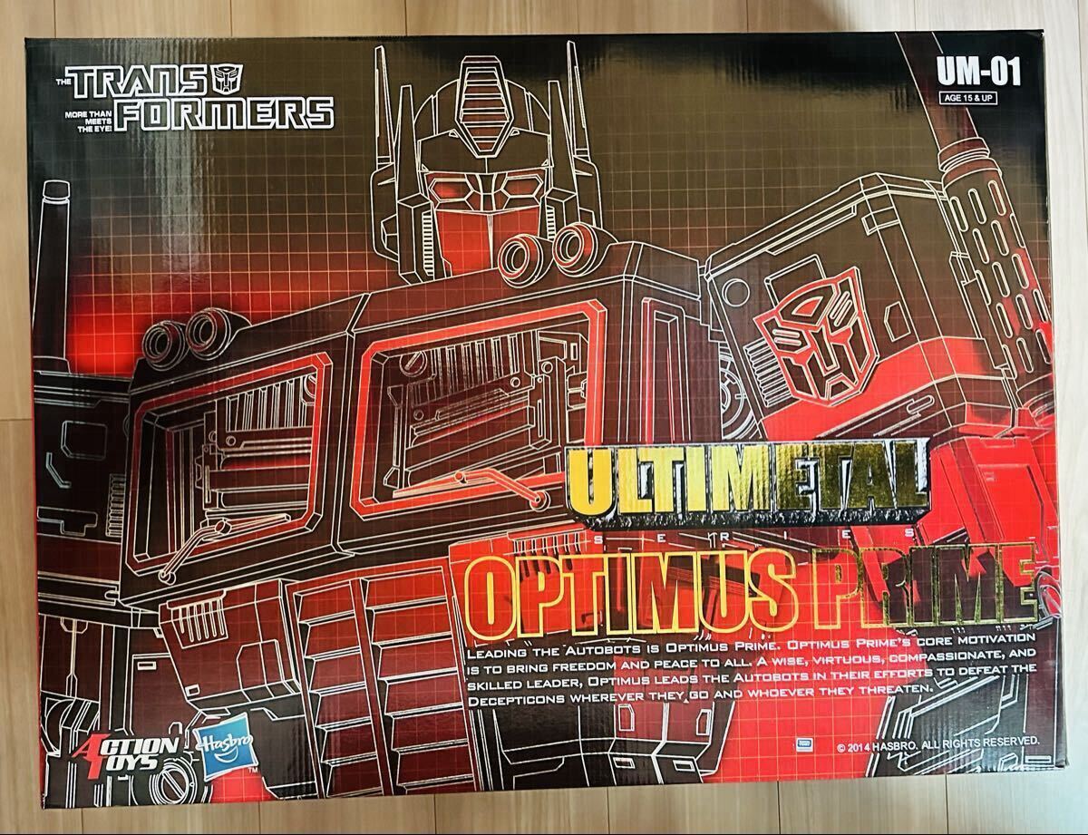  Transformer ULTIMETAL UM-01 OPTIMUS PRIME ACTIONTOYS искусство storm Takara Tommy 