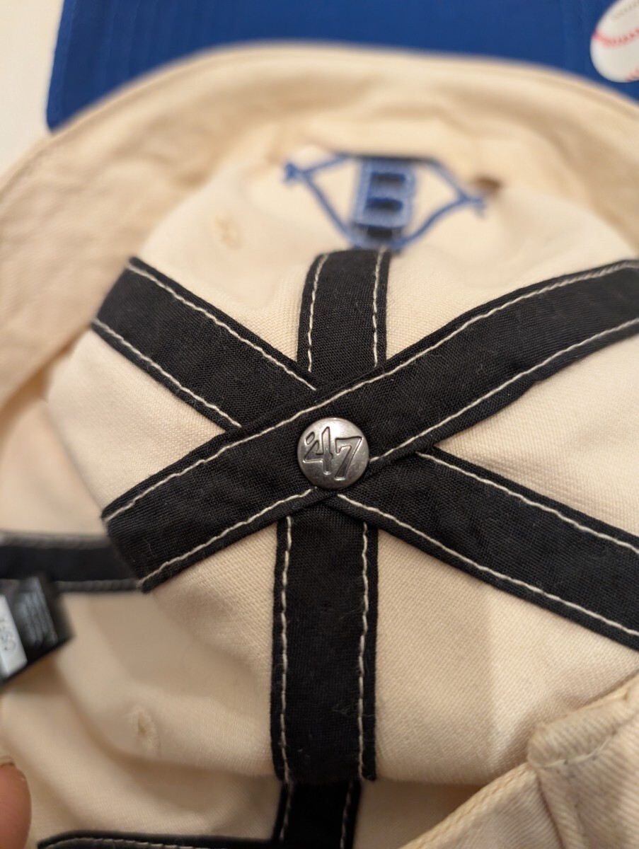 47 ブルックリン・ドジャース アジャスタブル キャップ_画像4