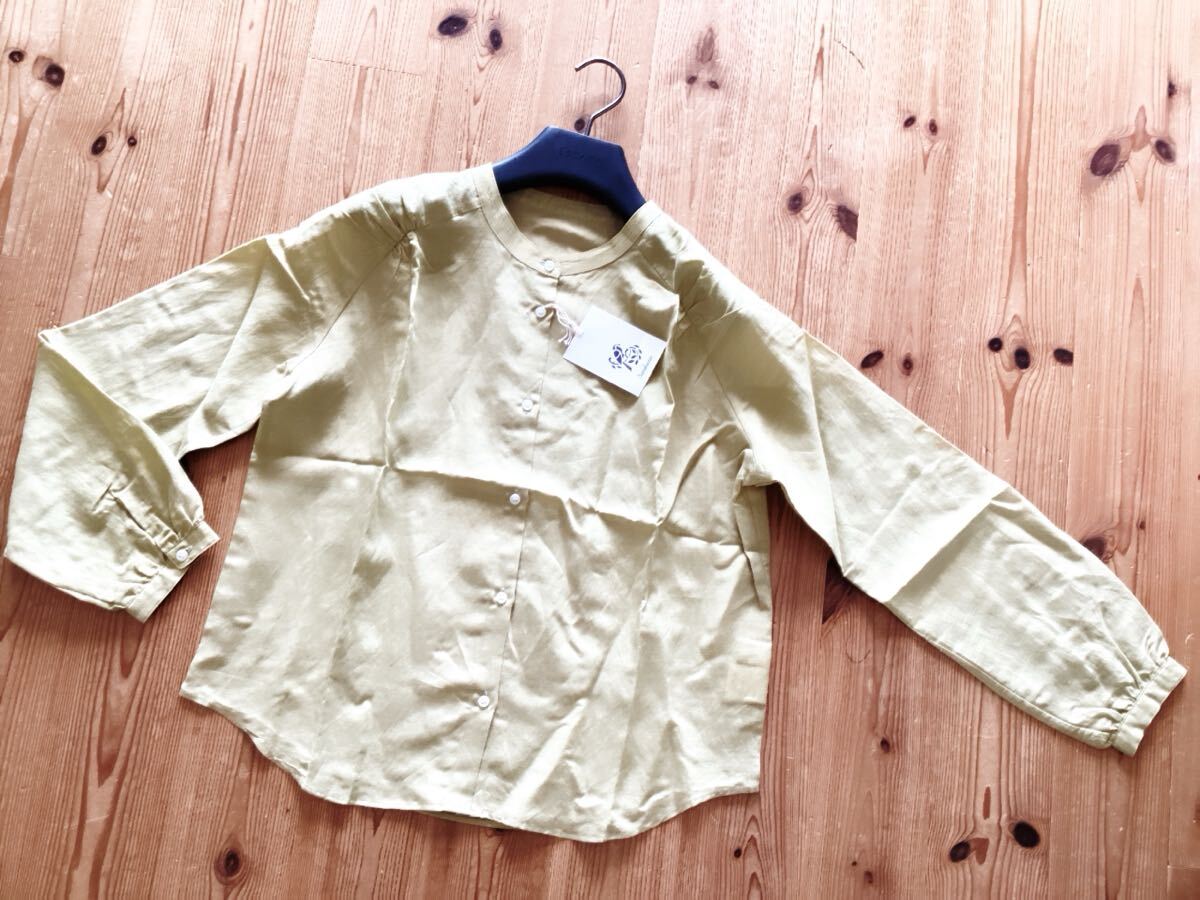 【Sarahwear】サラウェア　肩ギャザーデザイン　薄手　ブラウス　定価14080円_画像5