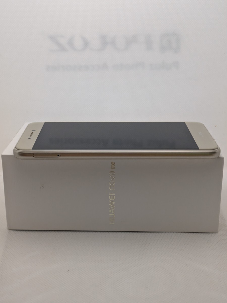 【美品】HUAWEI nova lite(PRA-LX2) Gold SIMフリー 送料無料！_画像7