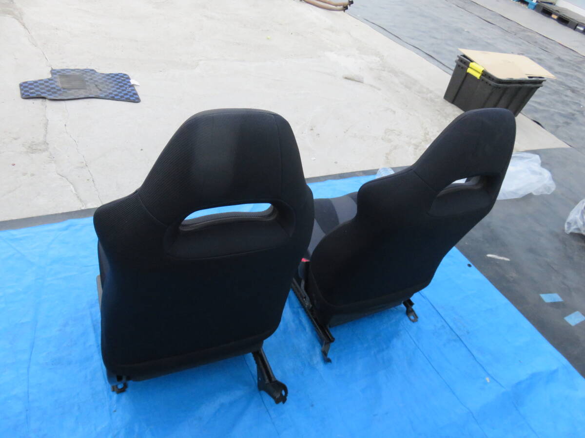 ★SFC3663/スバル インプレッサ GGA WRX 純正 フロントシート 左右/運転席 助手席_画像6