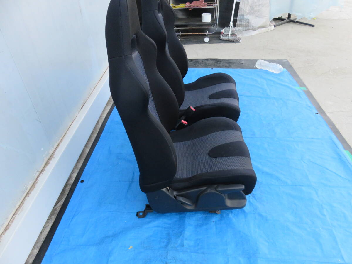 ★SFC3663/スバル インプレッサ GGA WRX 純正 フロントシート 左右/運転席 助手席_画像5