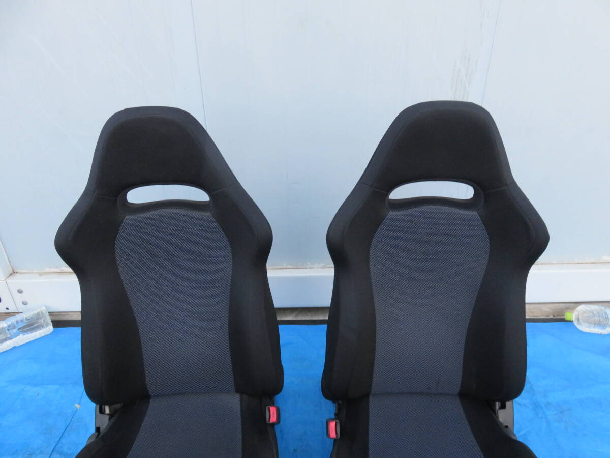 ★SFC3663/スバル インプレッサ GGA WRX 純正 フロントシート 左右/運転席 助手席_画像3