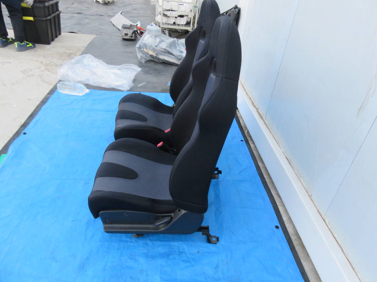 ★SFC3663/スバル インプレッサ GGA WRX 純正 フロントシート 左右/運転席 助手席_画像4