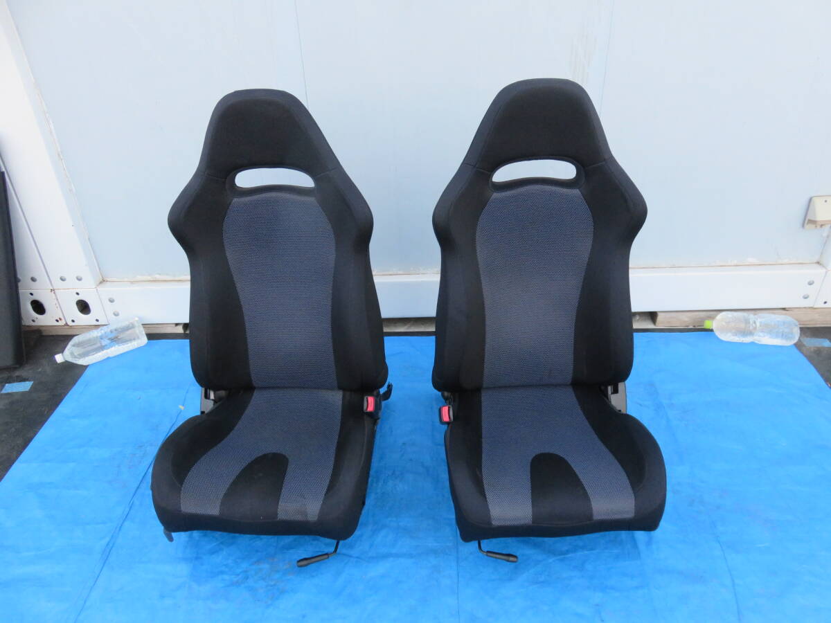 ★SFC3663/スバル インプレッサ GGA WRX 純正 フロントシート 左右/運転席 助手席_画像1