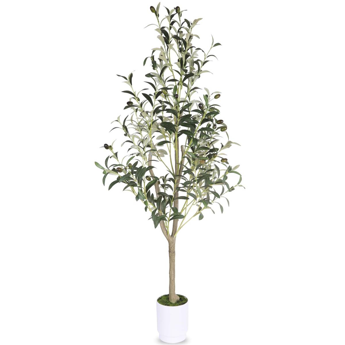  человеческий труд декоративное растение оливковый. дерево искусственная зелень высота 120cm искусственный цветок . лист . фотокаталитический воздух чистка интерьер украшение . рассказ ... полив 