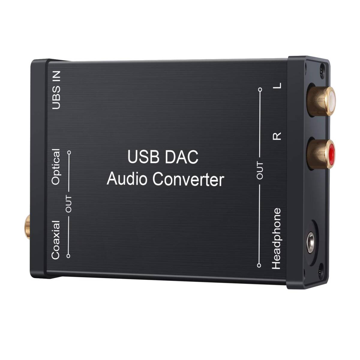 光 同軸 RCA USB入力 3.5ｍｍヘッドフォン出力 USBサウンドカード USBケーブル付属 音声変換機 Windows X_画像7