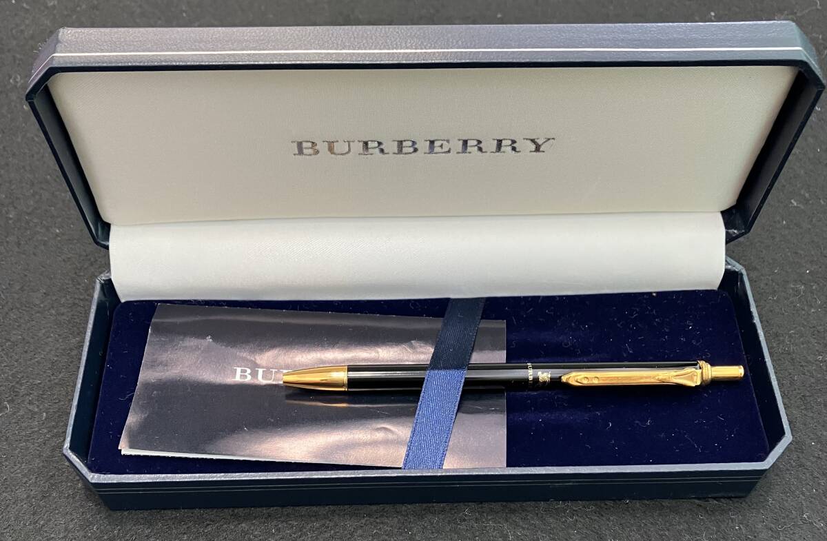 ＃1730A　筆記用具☆おまとめ　ボールペン　シャープペン　万年筆　クロス　パーカー　バーバリー　イヴサンローラン　筆記未確認　中古品_画像3