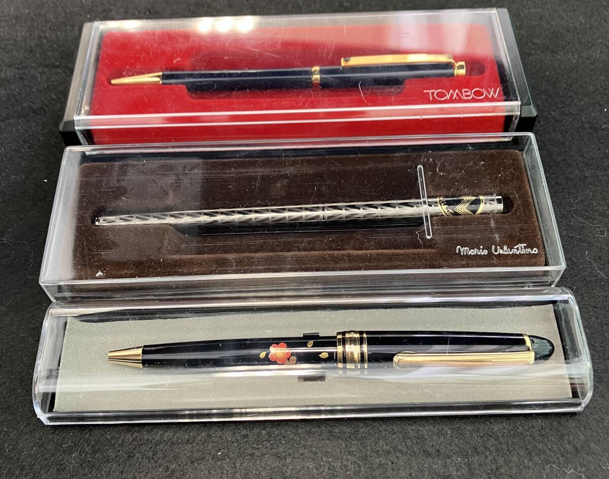 ＃1730A　筆記用具☆おまとめ　ボールペン　シャープペン　万年筆　クロス　パーカー　バーバリー　イヴサンローラン　筆記未確認　中古品_画像5