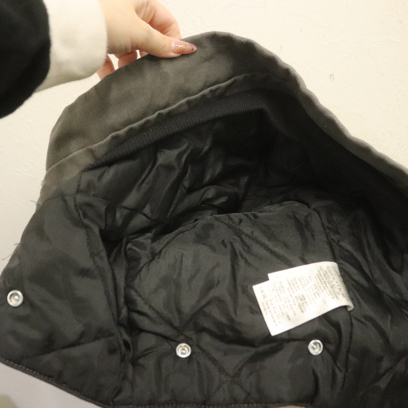 CAP876 2000年代製 CARHARTT カーハート ダックフード GVL■00s グレー 中綿 hat ハット 帽子 小物 古着 アメカジ ストリート アンティーク_画像7