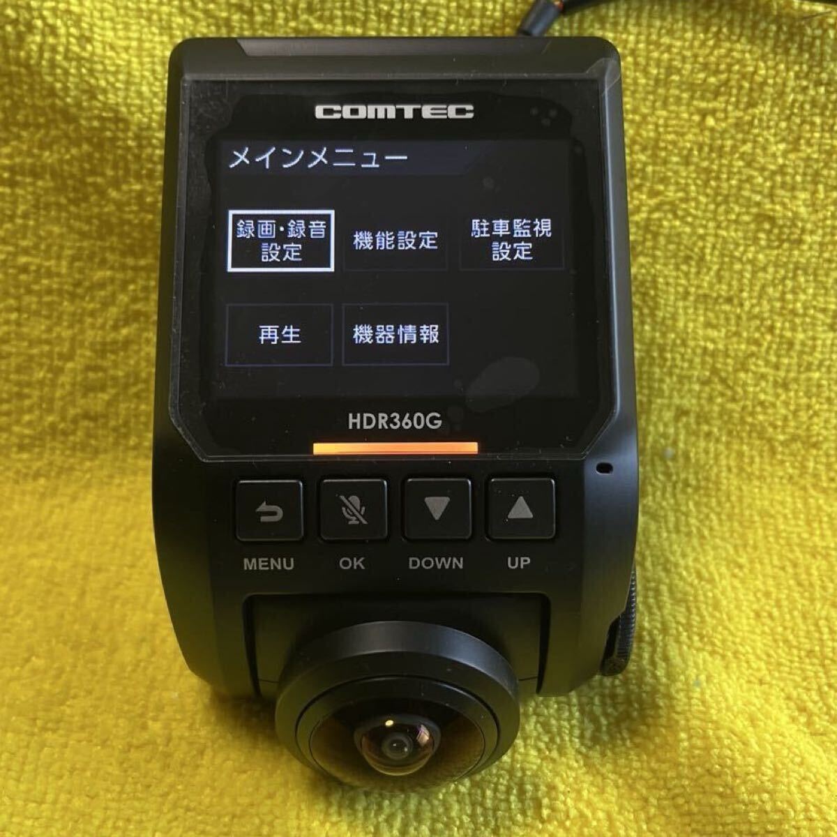 【美品】☆整備品☆バッテリー電池交換☆コムテック　ドライブレコーダーHDR360G _画像3