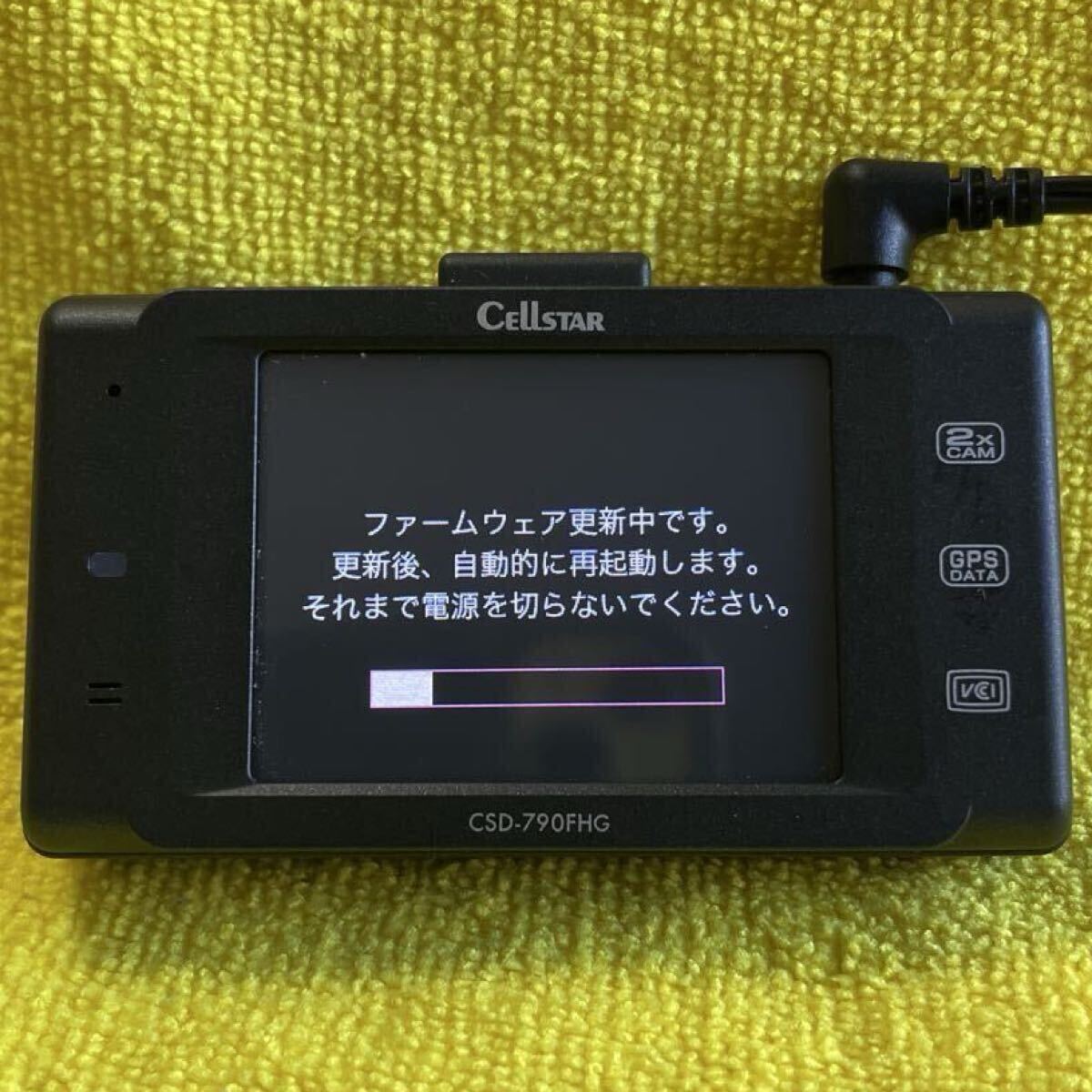☆美品☆整備品★内蔵電池交換済★ セルスターCSD-790FHG セット☆新品SDカード付き_画像2