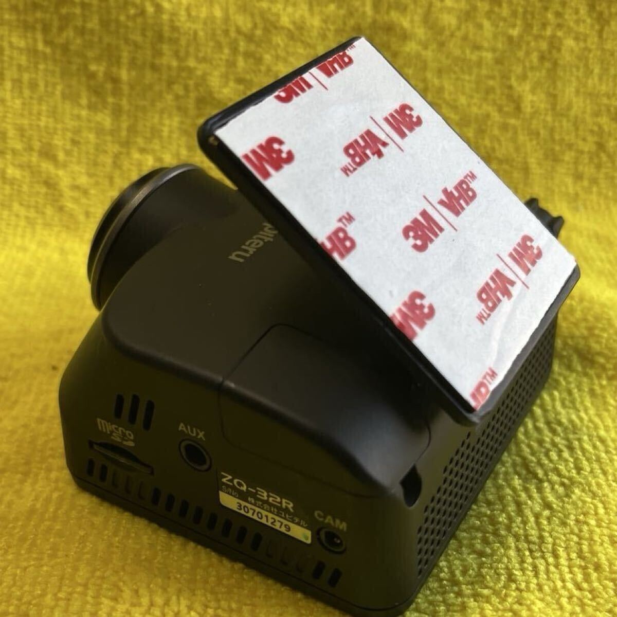 【美品】ユピテル全周囲360°&リアカメラドライブレコーダーZQ-32R 駐車監視ケーブル付き_画像9