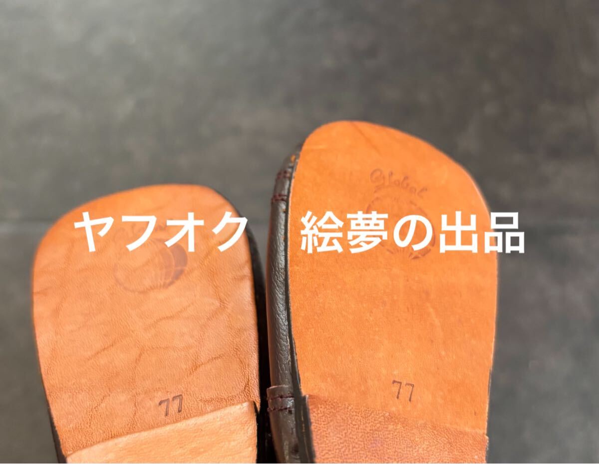 ビスクドール 本革　ブーツ レザー　アンティーク ビンテージ 靴 シューズ 大きい子　創作人形　60cmドール_画像2