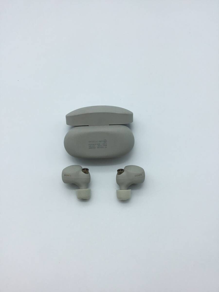 SONY беспроводной шум отмена кольцо слуховай аппарат платина серебряный WF-1000XM4 SM товар номер 1230-256