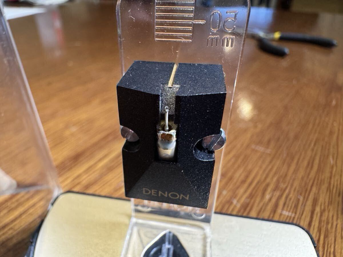 同梱可 DENON DL-103LC2 DL-103LCⅡ ケース付き デノン デンオン MCカートリッジ_画像2