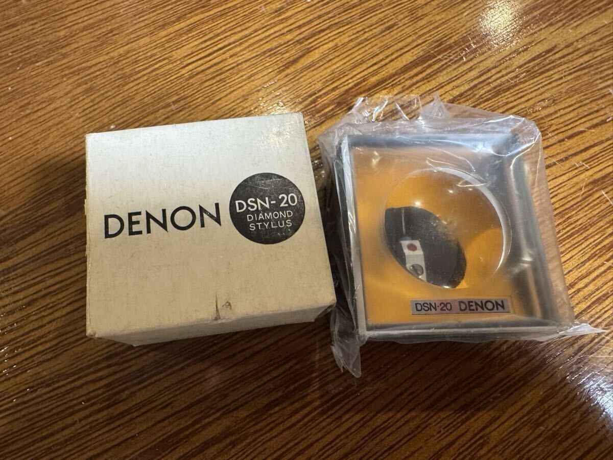 同梱可 未使用 DENON DSN-20 for DL-107 交換針 MMカートリッジ_画像1
